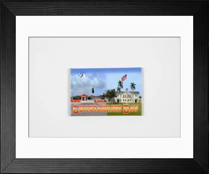 Framed Print : GTMO Souvenirs Guantanamo bay Cuba fridge magnet Framed Print : GTMO Souvenirs Guantanamo bay Cuba fridge magnet
