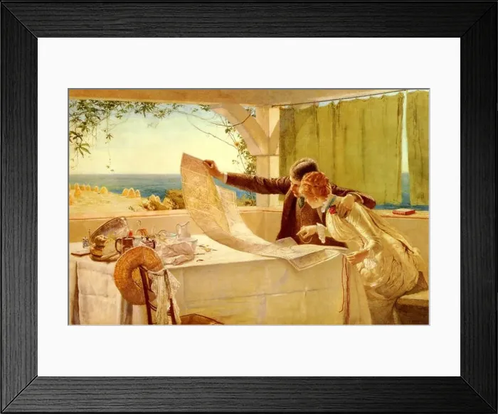 Framed Print : N / A. English: Where next. Unknown date Framed Print : N / A. English: Where next. Unknown date