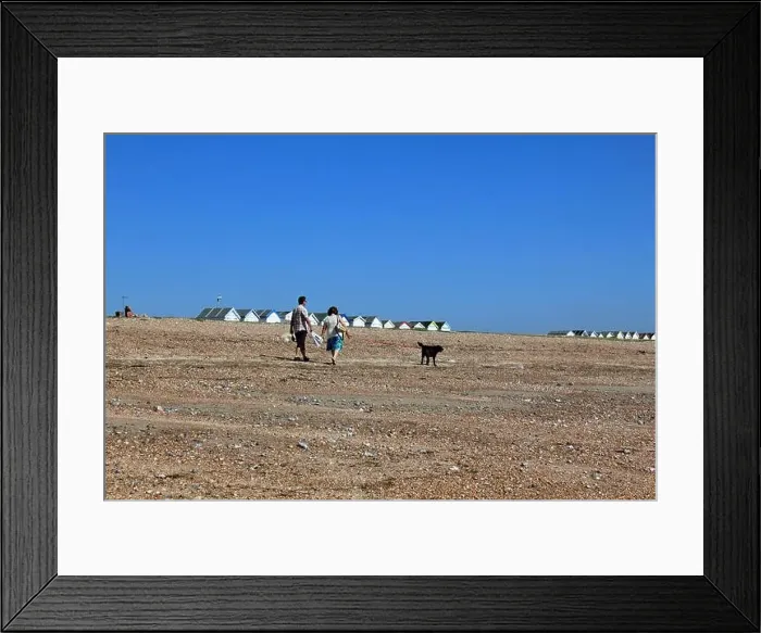 Framed Print : Goring-by-sea beach near Worthing Framed Print : Goring-by-sea beach near Worthing