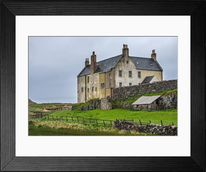 Framed Print : Balnakeil House, 18th century mansion near Durness, Sutherland, Scottish Highlands, Scotland Framed Print : Balnakeil House, 18th century mansion near Durness, Sutherland, Scottish Highlands, Scotland