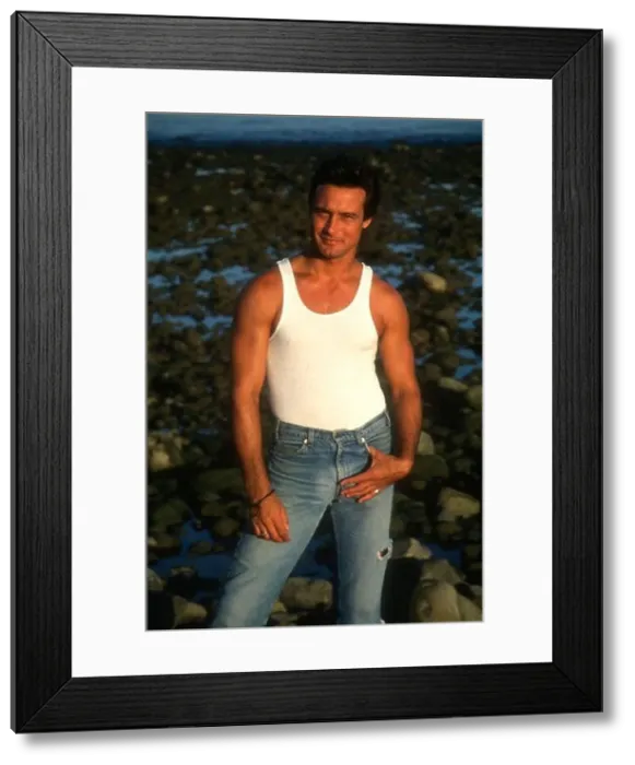 Framed Print : MALIBU, CA - NOVEMBER 12: (EXCLUSIVE) Actor Anthony Addabbo poses during a photo shoot on November 12 Framed Print : MALIBU, CA - NOVEMBER 12: (EXCLUSIVE) Actor Anthony Addabbo poses during a photo shoot on November 12