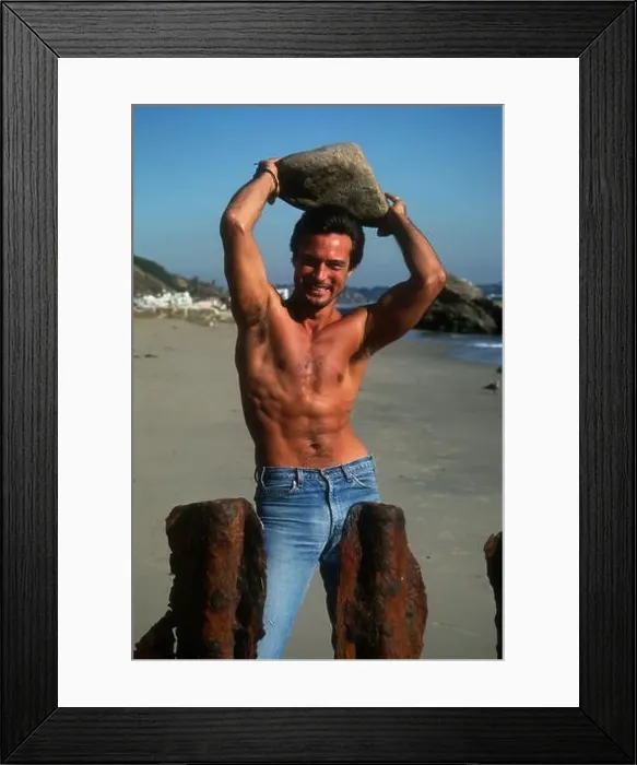 Framed Print : MALIBU, CA - NOVEMBER 12: (EXCLUSIVE) Actor Anthony Addabbo poses during a photo shoot on November 12 Framed Print : MALIBU, CA - NOVEMBER 12: (EXCLUSIVE) Actor Anthony Addabbo poses during a photo shoot on November 12