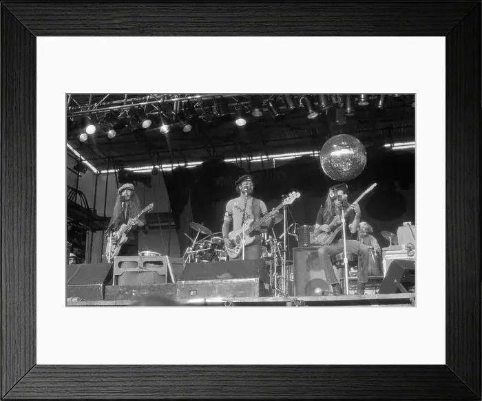 Framed Print : The Doobie Brothers performing at the 1977 Reading Festival, England Framed Print : The Doobie Brothers performing at the 1977 Reading Festival, England