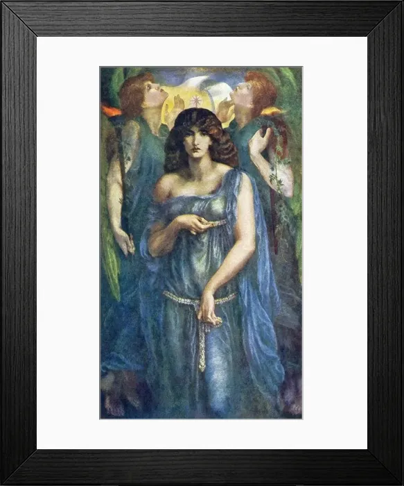 Framed Print : This painting by Rossetti, titled Astarte Syriaca (and also Venus Astarte), measured 74 inches by 43 inches Framed Print : This painting by Rossetti, titled Astarte Syriaca (and also Venus Astarte), measured 74 inches by 43 inches