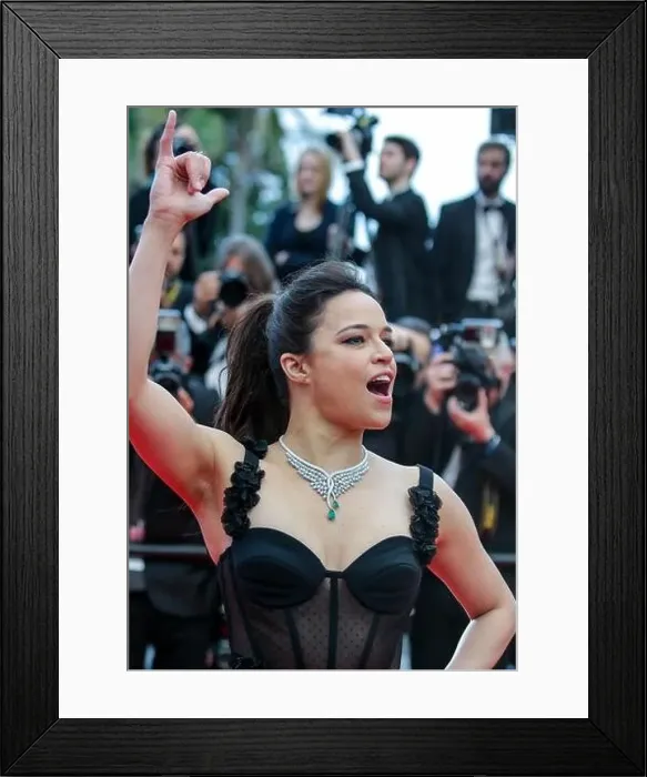 Framed Print : MICHELLE RODRIGUEZ, BLACKKKLANSMAN, PREMIERE 71ST CANNES FILM FESTIVAL, CANNES, , FRANCE, 14 May 2018 Framed Print : MICHELLE RODRIGUEZ, BLACKKKLANSMAN, PREMIERE 71ST CANNES FILM FESTIVAL, CANNES, , FRANCE, 14 May 2018