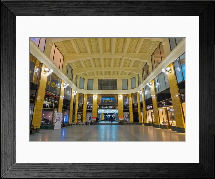 Framed Print : Pasaz U Novaku, Prague, Czech Republic Framed Print : Pasaz U Novaku, Prague, Czech Republic