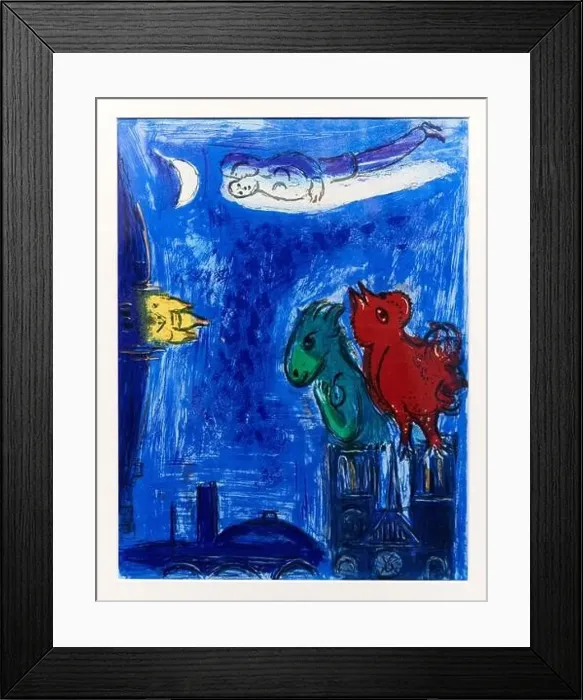 Framed Print : The monsters of Notre-Dame, 1954 Framed Print : The monsters of Notre-Dame, 1954