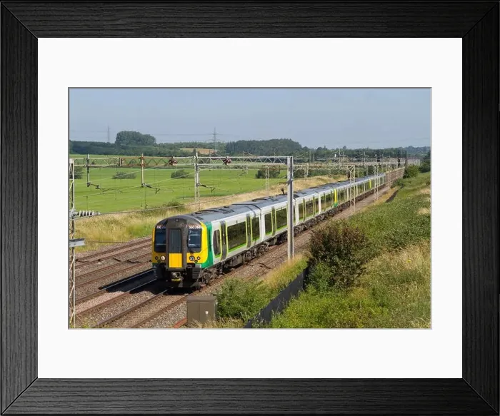 Framed Print : Three class 350 EMUs numbers 350266 Framed Print : Three class 350 EMUs numbers 350266