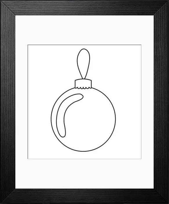 Framed Print : Ball Christmas decoration for the tree Framed Print : Ball Christmas decoration for the tree