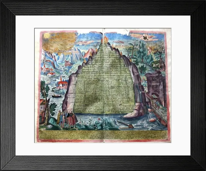 Framed Print : Tabula Smaragdina (Emerald Tablet of Hermes Trismegistus) Framed Print : Tabula Smaragdina (Emerald Tablet of Hermes Trismegistus)