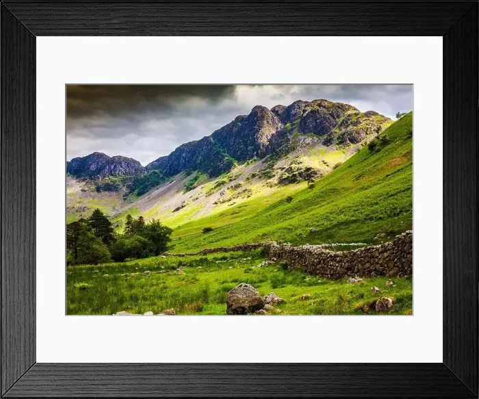 Framed Print : Haystacks in the Lake District National Park, Cumbria, England, UK Framed Print : Haystacks in the Lake District National Park, Cumbria, England, UK