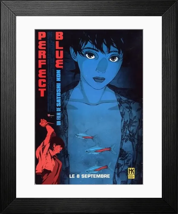 Framed Print : Perfect Blue Year: 1997 Japan Director: Satoshi Kon Animation Framed Print : Perfect Blue Year: 1997 Japan Director: Satoshi Kon Animation