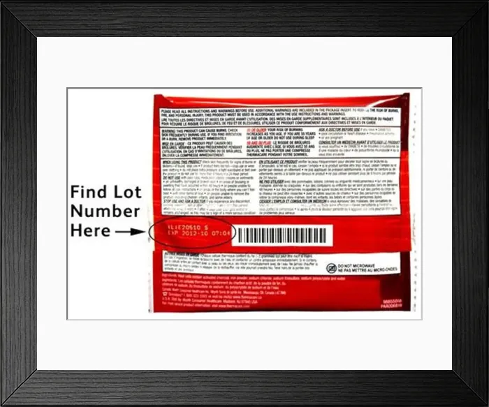 Framed Print : RECALLED - ThermaCare HeatWraps Menstrual Framed Print : RECALLED - ThermaCare HeatWraps Menstrual