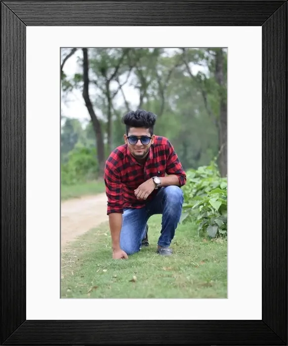 Framed Print : A Beautiful boy Outdoor Portrait Photography best poses
