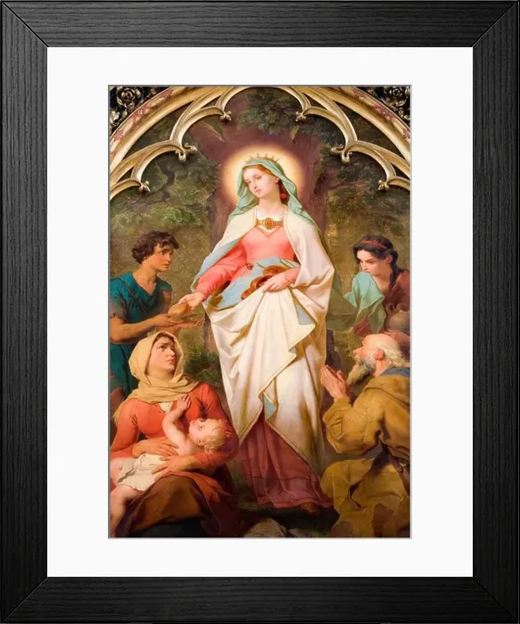 Framed Print : holy Elizabeth from Hungary - st. Elizabeth church in Vienna Framed Print : holy Elizabeth from Hungary - st. Elizabeth church in Vienna
