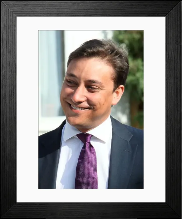 Framed Print : Mark Clarke Conservative Parliamentary Candidate for Tooting. South London. 21.04.2010 Framed Print : Mark Clarke Conservative Parliamentary Candidate for Tooting. South London. 21.04.2010