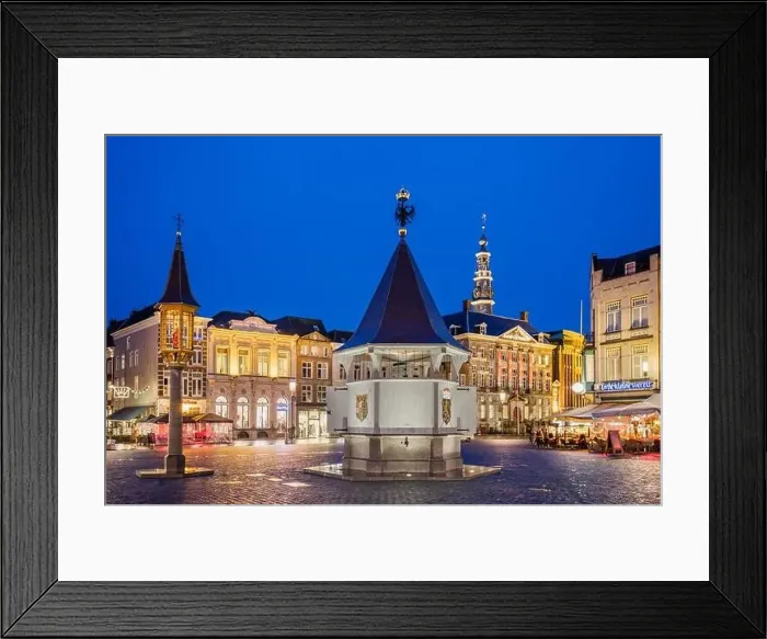 Framed Print : Markt Square, Den Bosch, The Netherlands, Europe Framed Print : Markt Square, Den Bosch, The Netherlands, Europe