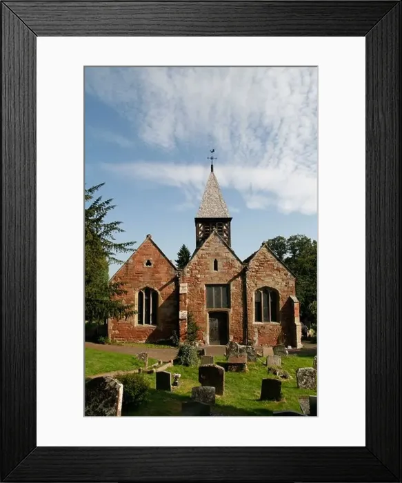 Framed Print : St Leonard's church Ribbesford Worcestershire England UK Framed Print : St Leonard's church Ribbesford Worcestershire England UK