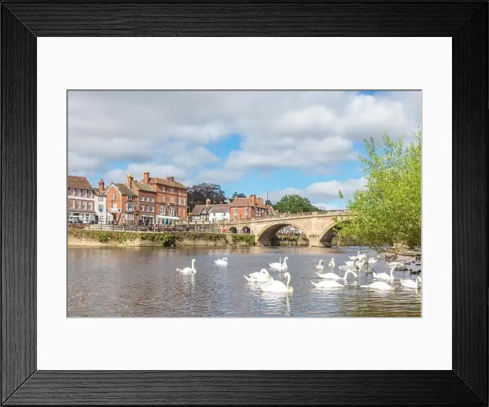 Framed Print : The riverside town of Bewdley, Worcestershire, England, UK Framed Print : The riverside town of Bewdley, Worcestershire, England, UK