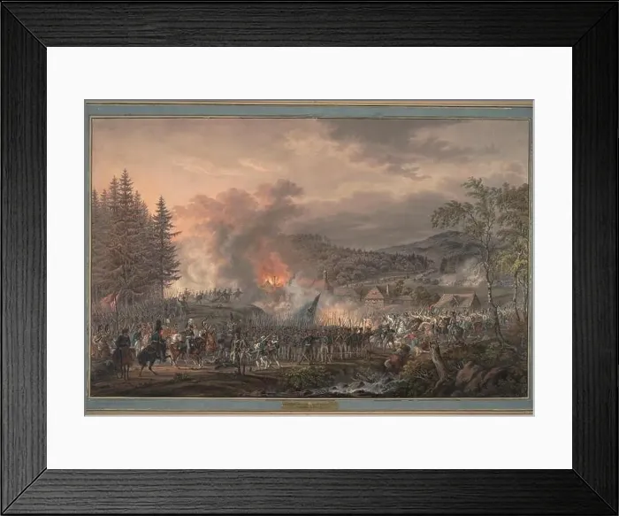 Framed Print : Russian Life-Guards Regiment under command of Count Ostermann-Tolstoy Framed Print : Russian Life-Guards Regiment under command of Count Ostermann-Tolstoy