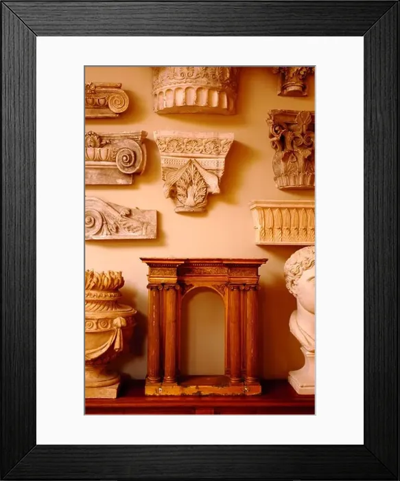 Framed Print : REPLICA ASSYRIAN STYLE ARTEFACTS ON DISPLAY IN DOWDESWELL COURT LOWER DOWDESWELL NEAR CHELTENHAM Framed Print : REPLICA ASSYRIAN STYLE ARTEFACTS ON DISPLAY IN DOWDESWELL COURT LOWER DOWDESWELL NEAR CHELTENHAM