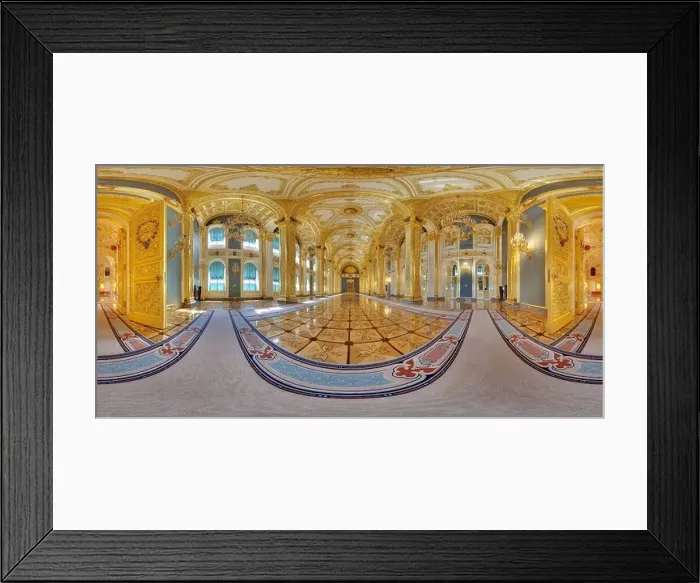 Framed Print : The Grand Kremlin Palace Moscow, The Hall of the Order of St. Andrew Framed Print : The Grand Kremlin Palace Moscow, The Hall of the Order of St. Andrew