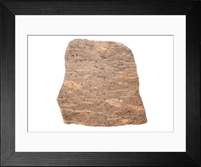 Framed Print : Welded Ignimbrite Framed Print : Welded Ignimbrite