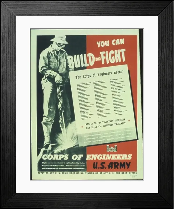 Framed Print : YOU CAN BUILD AND FIGHT 516300 Framed Print : YOU CAN BUILD AND FIGHT 516300