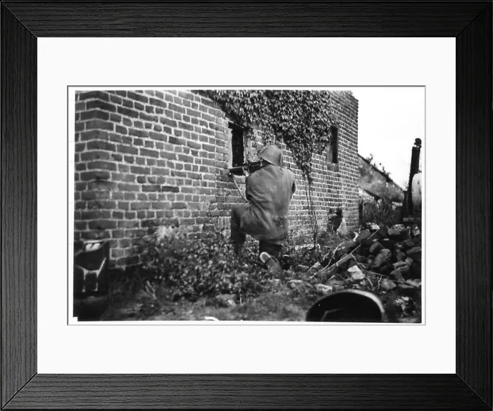 Framed Print : THE BATTLE FOR VENRAY. - L / Cpl J Framed Print : THE BATTLE FOR VENRAY. - L / Cpl J