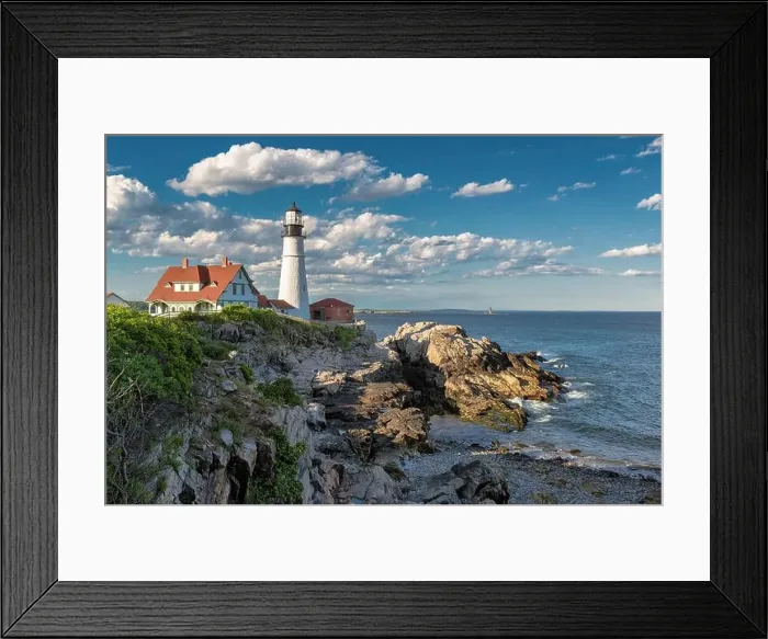 Framed Print : The Portland Head Lighthouse, Maine, USA Framed Print : The Portland Head Lighthouse, Maine, USA