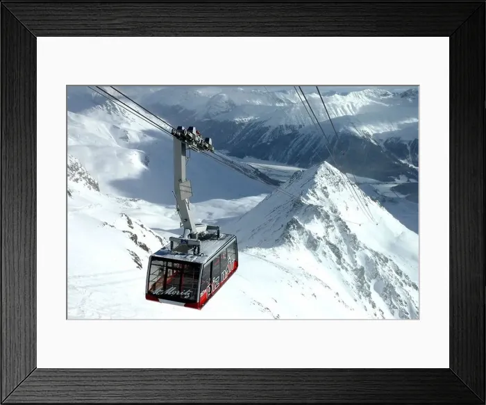 Framed Print : Gondola Cable car Aerial Tramway Ropeway Cablecar Alps Alpine Mountain Range Mountain Mountains Ski Resort Piz Nair Framed Print : Gondola Cable car Aerial Tramway Ropeway Cablecar Alps Alpine Mountain Range Mountain Mountains Ski Resort Piz Nair
