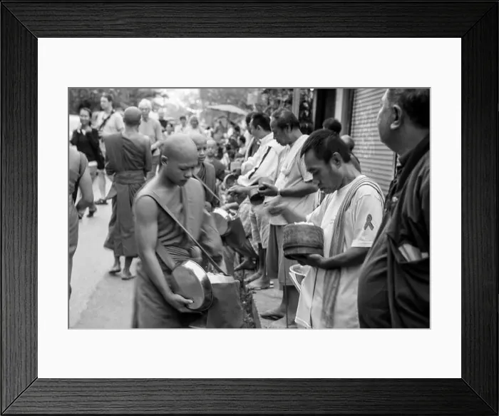 Framed Print : LUANG PRABANG, LAOS - MARCH 12 Framed Print : LUANG PRABANG, LAOS - MARCH 12