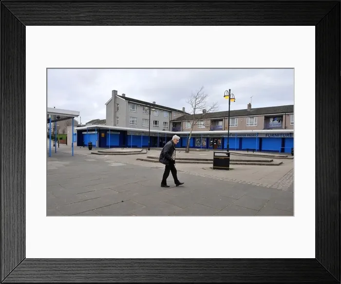 Framed Print : Holme Wood, the mainly white, deprived inner city housing estate in Bradford, West Yorkshire, UK Framed Print : Holme Wood, the mainly white, deprived inner city housing estate in Bradford, West Yorkshire, UK