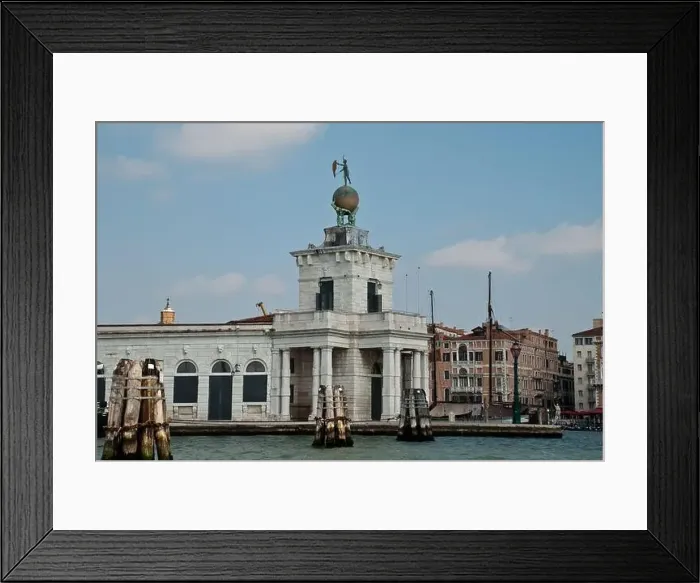 Framed Print : Venice, Italy: Sculpture atop the Dogana building Framed Print : Venice, Italy: Sculpture atop the Dogana building