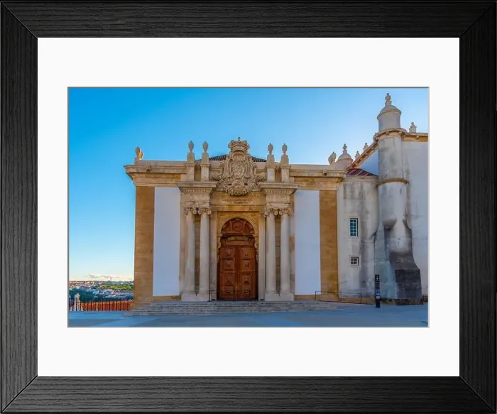 Framed Print : Gate leading to the Joanina library at the university of Coimbra, Portugal Framed Print : Gate leading to the Joanina library at the university of Coimbra, Portugal