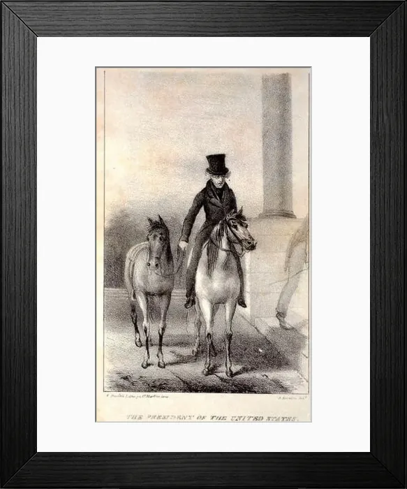 Framed Print : The President of the United States by Hervieu Framed Print : The President of the United States by Hervieu