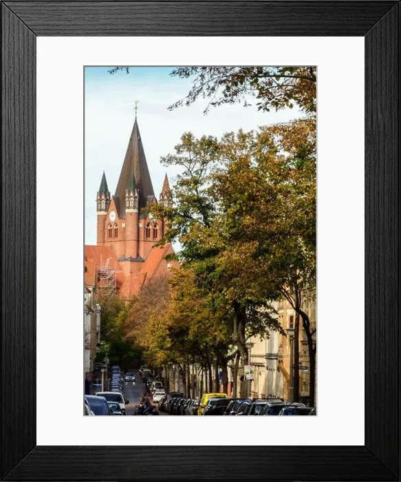 Framed Print : Pauluskirche, Halle (Saale) Paulusviertel district Germany Framed Print : Pauluskirche, Halle (Saale) Paulusviertel district Germany