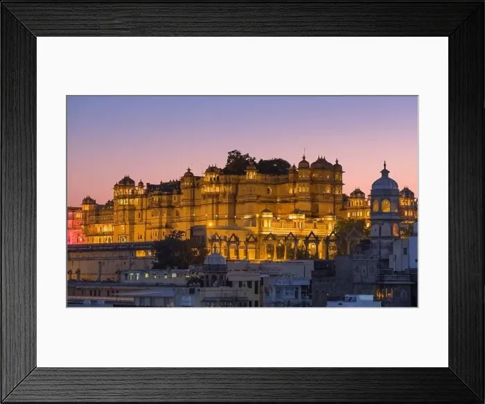 Framed Print : City Palace Udaipur Rajasthan India Framed Print : City Palace Udaipur Rajasthan India