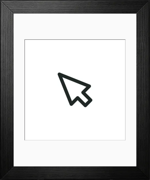 Framed Print : Arrow mouse cursor, isolated pointer icon, vector illustration Framed Print : Arrow mouse cursor, isolated pointer icon, vector illustration
