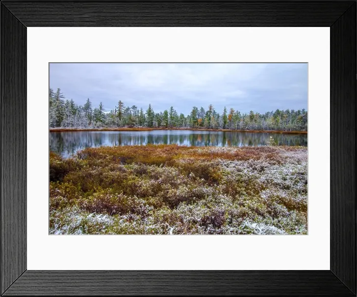 Framed Print : Michigan Winter Wonderland Framed Print : Michigan Winter Wonderland