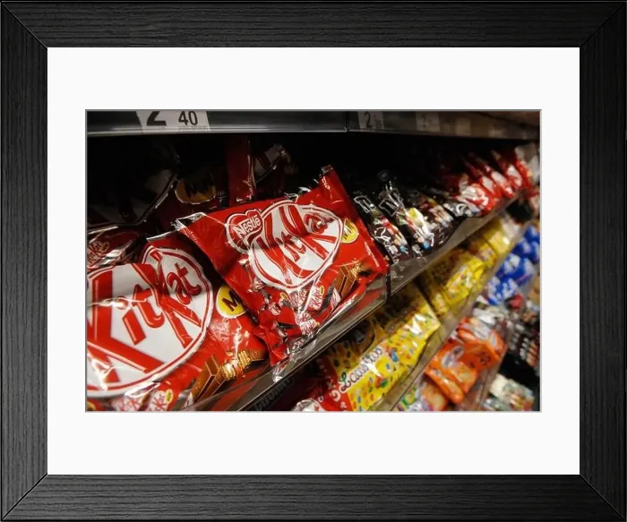 Framed Print : Nestle, KitKat, chocolate Framed Print : Nestle, KitKat, chocolate