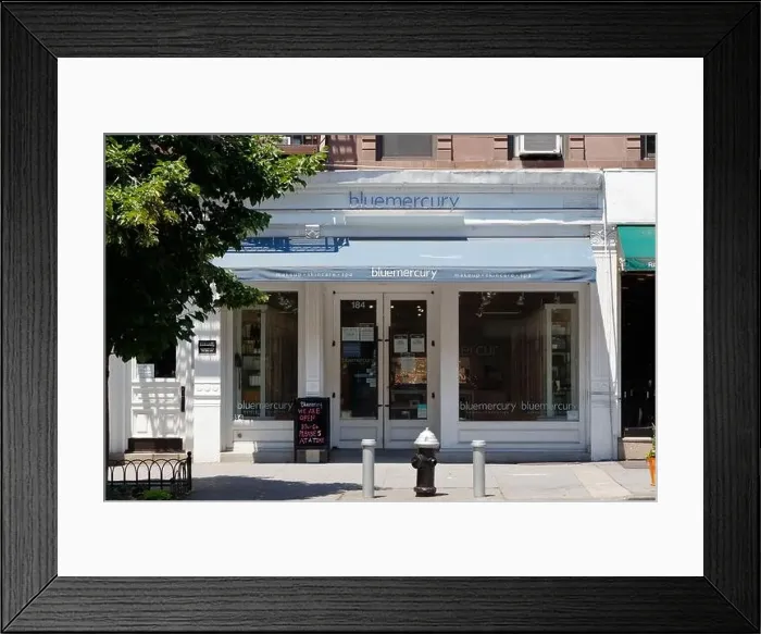 Framed Print : Bluemercury, 184 Columbus Ave, New York Framed Print : Bluemercury, 184 Columbus Ave, New York