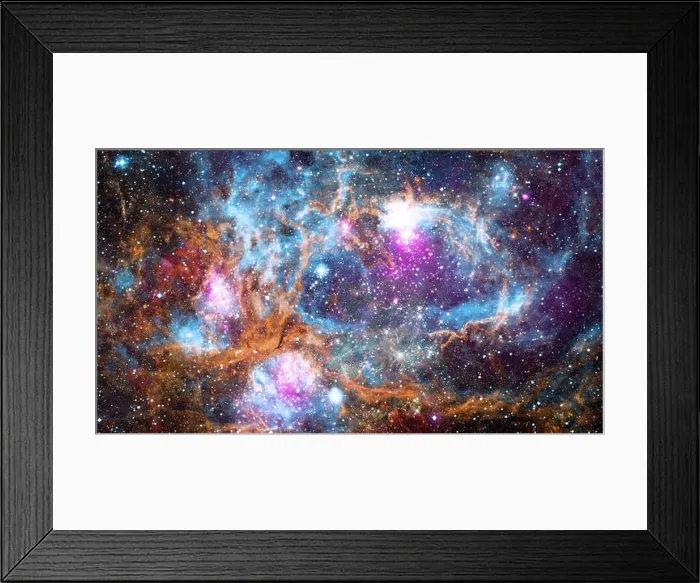 Framed Print : Reflection nebula the site of star formation. Elements of this image furnished by NASA Framed Print : Reflection nebula the site of star formation. Elements of this image furnished by NASA