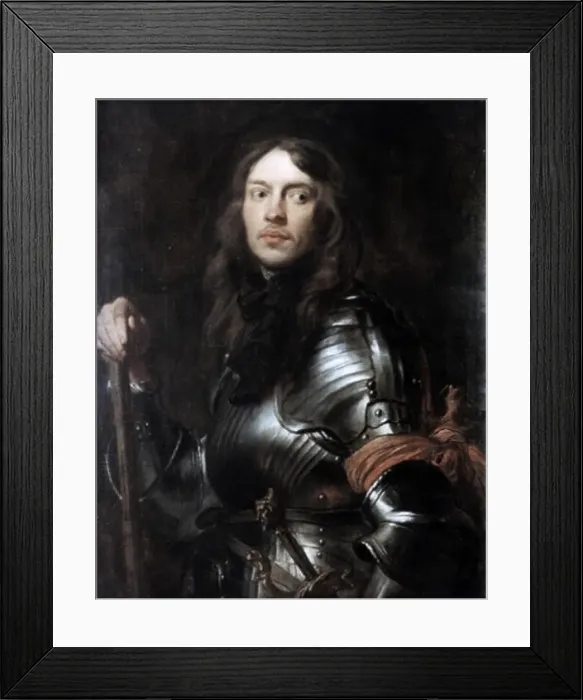 Framed Print : Commander in Armour, with a Red Scarf, c1625-1627. Artist: Anthony van Dyck Framed Print : Commander in Armour, with a Red Scarf, c1625-1627. Artist: Anthony van Dyck