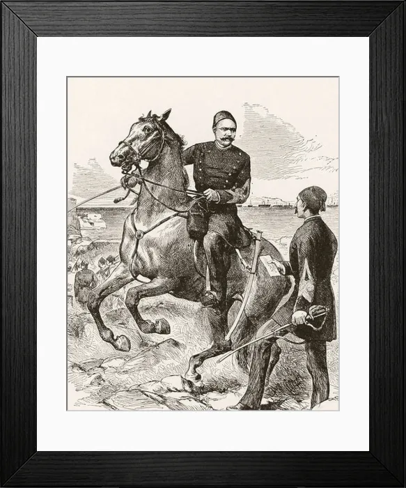 Framed Print : Colonel Ahmed Orabi or Ahmed Urabi Framed Print : Colonel Ahmed Orabi or Ahmed Urabi