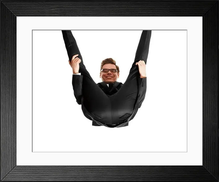 Framed Print : Portrait of a man showing his ass Framed Print : Portrait of a man showing his ass