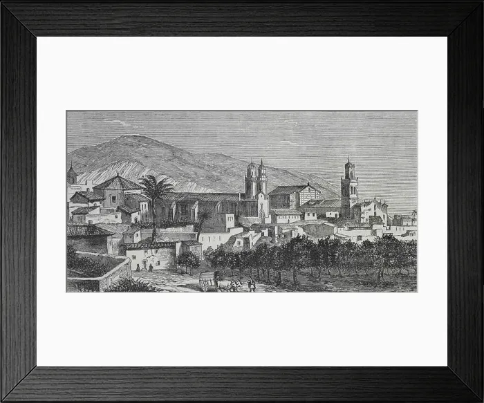Framed Print : Spain, Alicante province, Orihuela Framed Print : Spain, Alicante province, Orihuela
