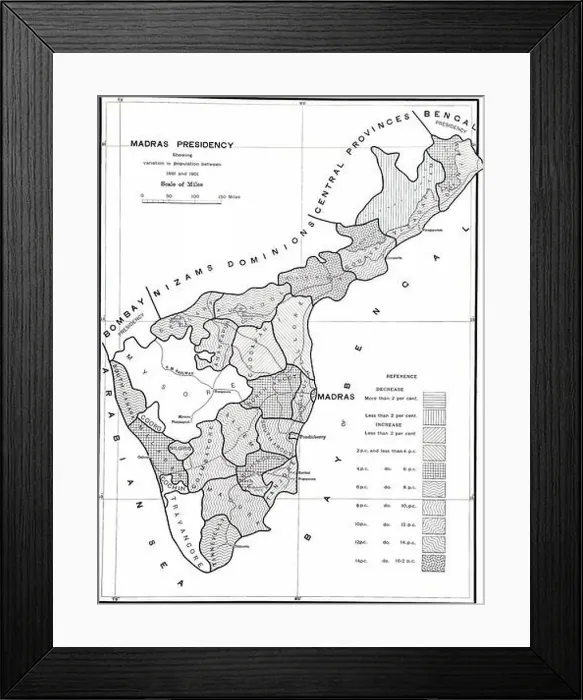 Framed Print : Census of India, 1901. eg: No. 6507opies 1200 Photo-Print Survey Office Framed Print : Census of India, 1901. eg: No. 6507opies 1200 Photo-Print Survey Office
