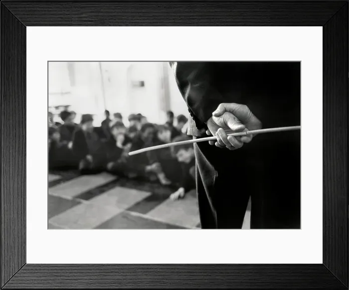 Framed Print : hands of teacher holding cane in the schoolclass Framed Print : hands of teacher holding cane in the schoolclass