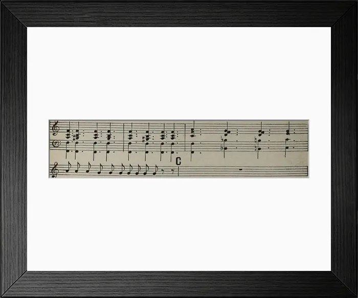 Framed Print : Beauty and the beast : a humorous cantata for solo voices (S) Framed Print : Beauty and the beast : a humorous cantata for solo voices (S)